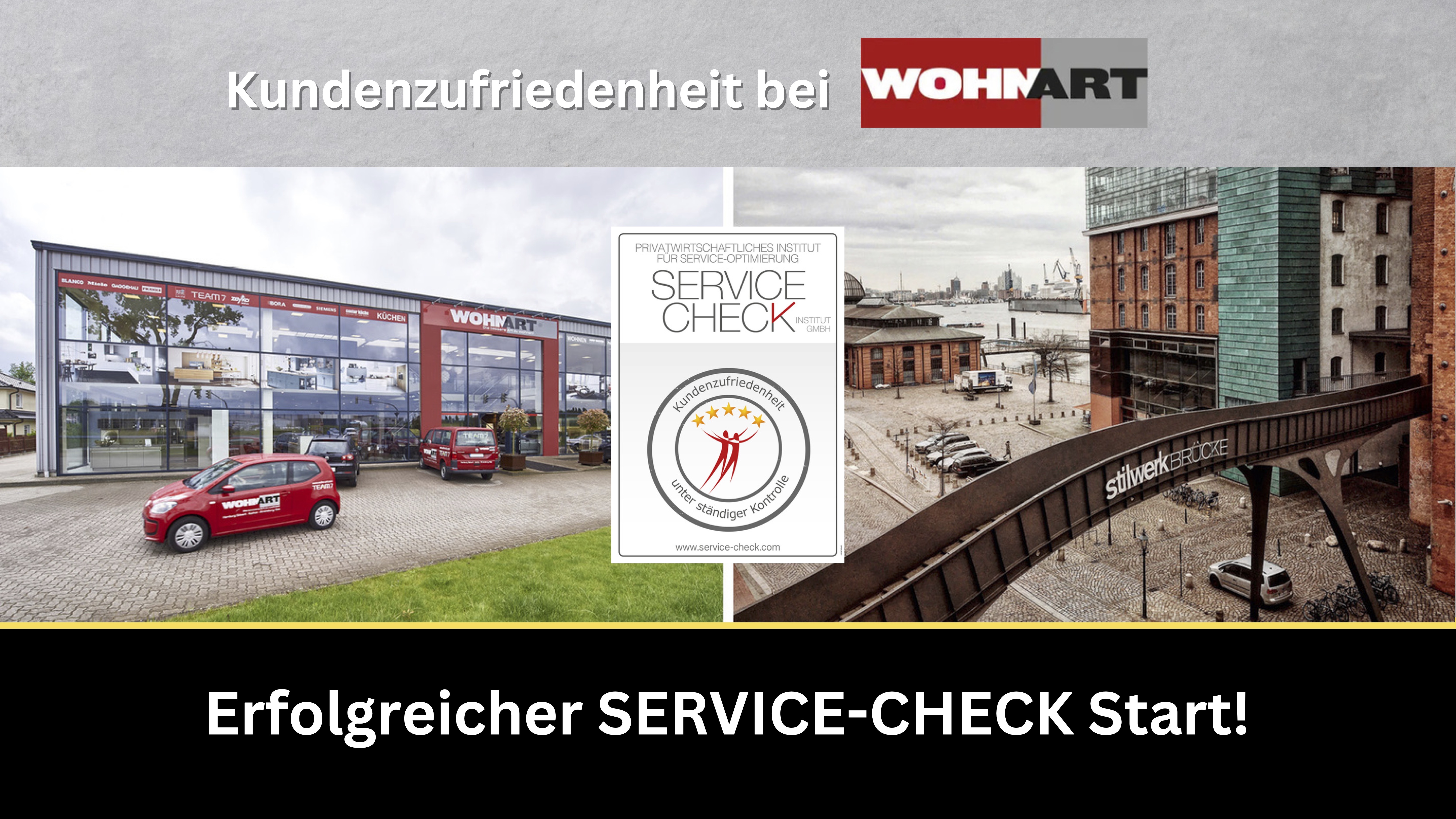 Kundenbegeisterung an erster Stelle - WohnArt startet den SERVICE-CHECK
