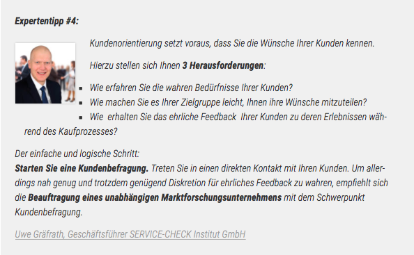 Unser Experten-Tipp für den interessanten und extrem informativen Blog-Artikel des Deutschen Instituts für Marketing zum Thema "Customer Centricity"