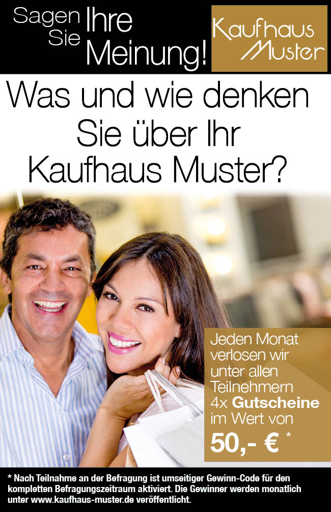 Version 2 - fröhliches Pärchen mit Einkaufstasche