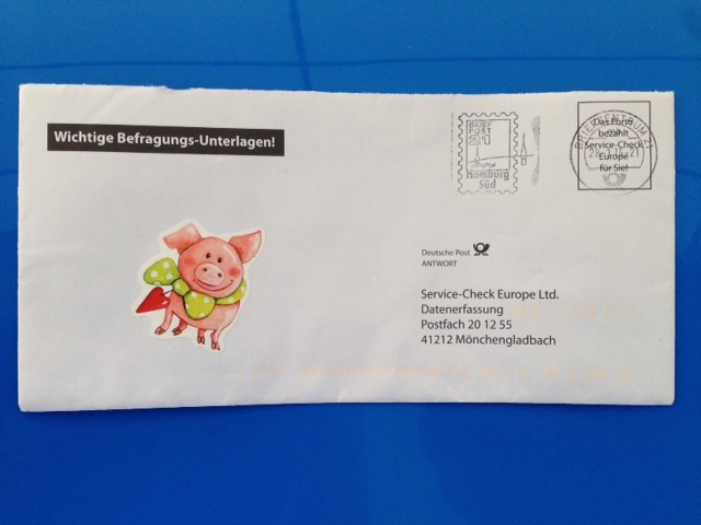 So macht Datenerfassung Spaß! Vielen Dank allen Teilnehmer für die netten Gesten!