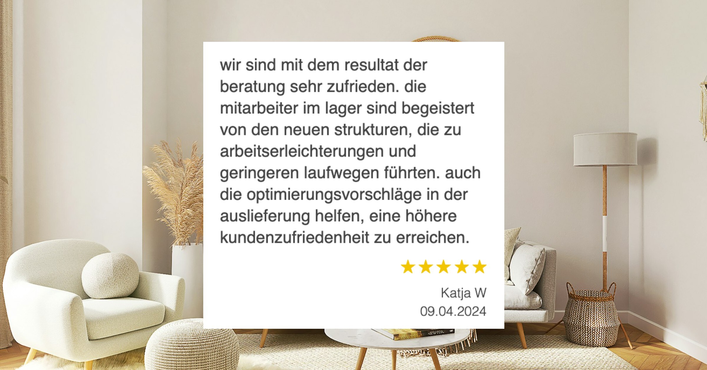 Ausschnitt der begeisterten Kundenbewertungen der Porsch Unternehmensberatung
