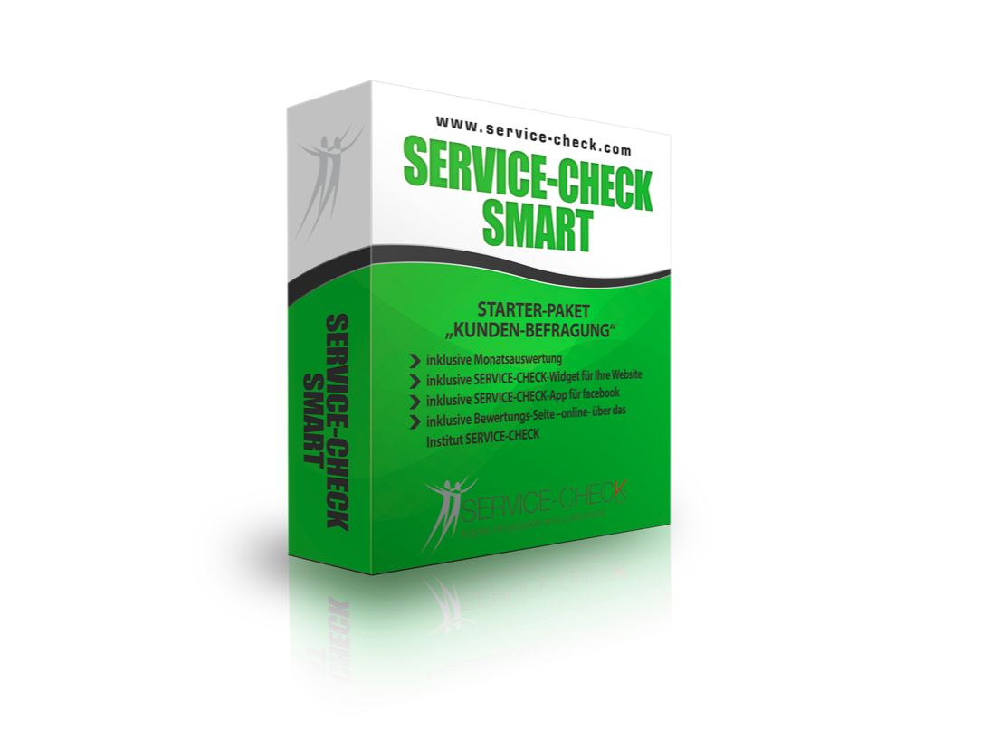 Das  Kundenbefragung-Starter-Paket  "SERVICE-CHECK Smart" - ab sofort für Sie verfügbar! Die Start-Vorbereitungen können beginnen!